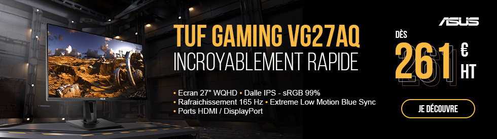 Ecran PC Gamer AOC G2 CQ27G2S/BK Incurvé 27'' VA