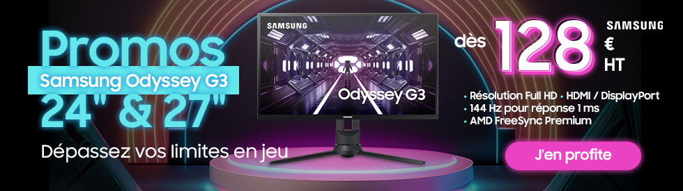 Ecran PC Samsung Ecran PC Gamer Incurvé ODYSSEY G6 G65B S32BG650EU