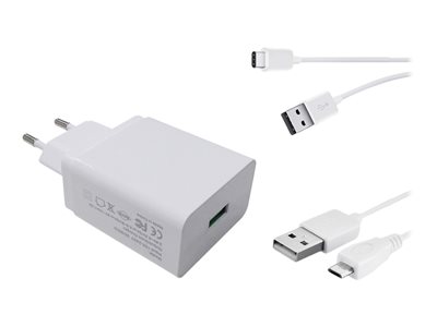 Adaptateur Secteur / USB 3 Ampères QUALCOMM