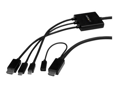 Startech.com rallonge hdmi 2m - câble hdmi mâle vers femelle - rallonge de câble  hdmi 4k - câble