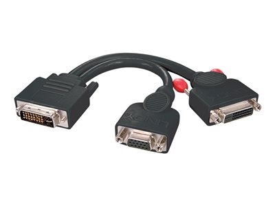 StarTech.com Adaptateur vidéo DVI vers VGA - Convertisseur DVI-I vers HD15  - Mâle / Femelle - Noir - adaptateur VGA
