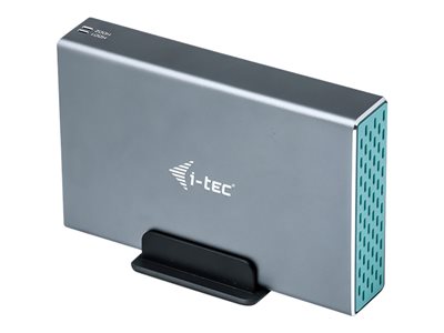 Itec Boîte pour deux disques durs 2.5 SATA HDD avec support pour RAID,  USB-C / USB 3.0
