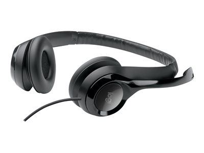 Logitech Stereo Headset H390 (981-000406) : achat / vente Casque Audio sur