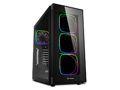 Boitier ATX Cooler Master MasterBox K500 A RGB avec panneau vitré