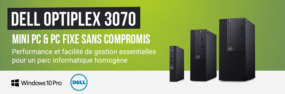Dell Optiplex 3070 Une Gamme De Pc De Bureau Et Mini Pc Pour Une Productivite Sans Compromis