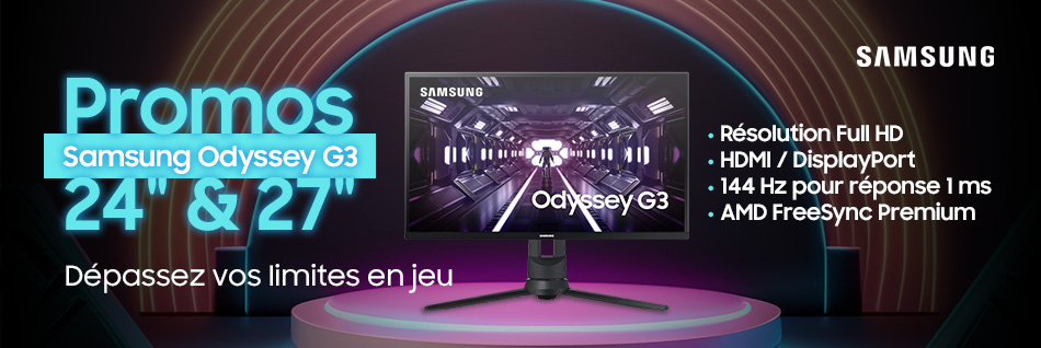 Samsung Odyssey G3 - G30A 27'' 144Hz, S27AG300NR…