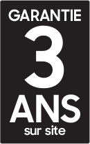 Garantie 3 ans sur site