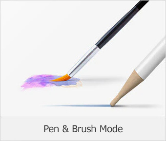 Pen & Brush mode