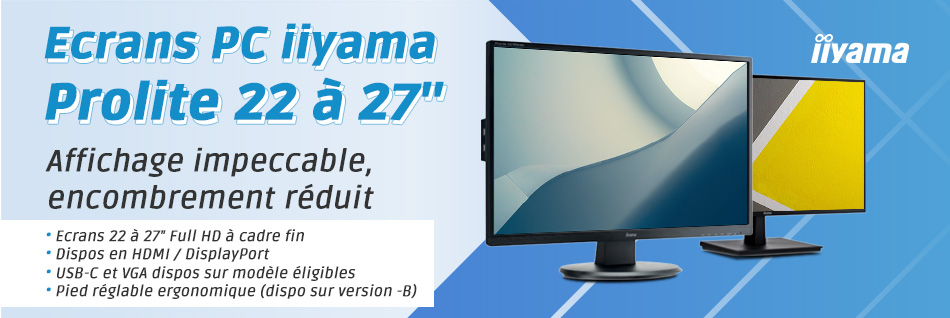 Iiyama ProLite X2483HSU-B3 au meilleur prix sur
