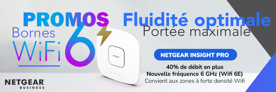 Netgear Bornes Wifi Insight Pro : assurez-vous une couverture réseau  optimale en Wifi 6 ou 6E