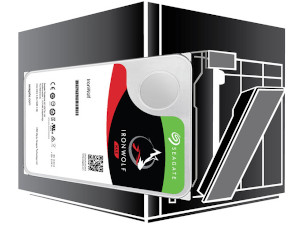 Disque dur Seagate 3.5 IronWolf 8 To 7200 RPM (ST8000VN004) pour serv